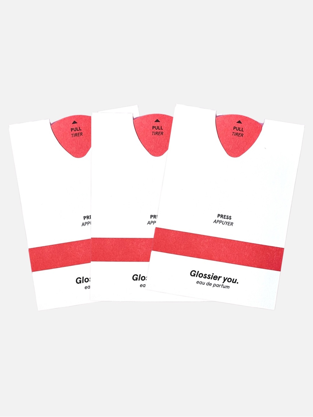GLOSSIER You EDP Pull-Tab Samples (3) - size not specified